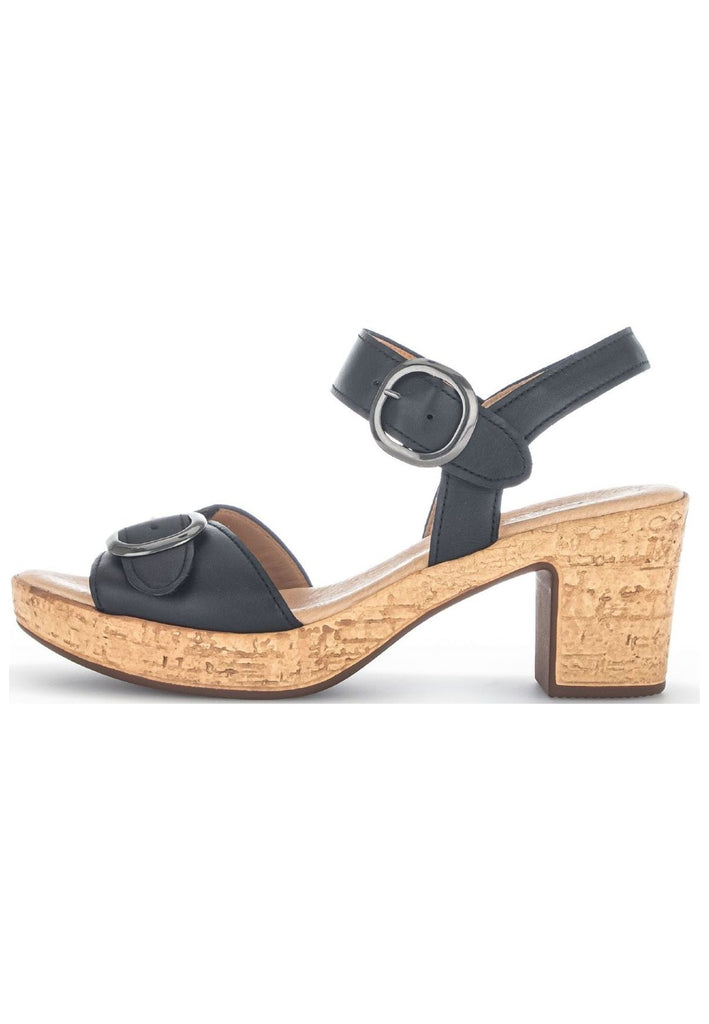Sandalen Gabor Sandalen Nappaleder Schwarz