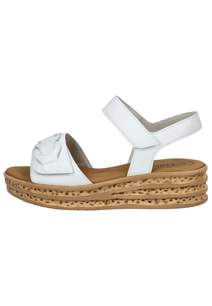 Sandalen Gabor Sandalen Nappaleder Weiß