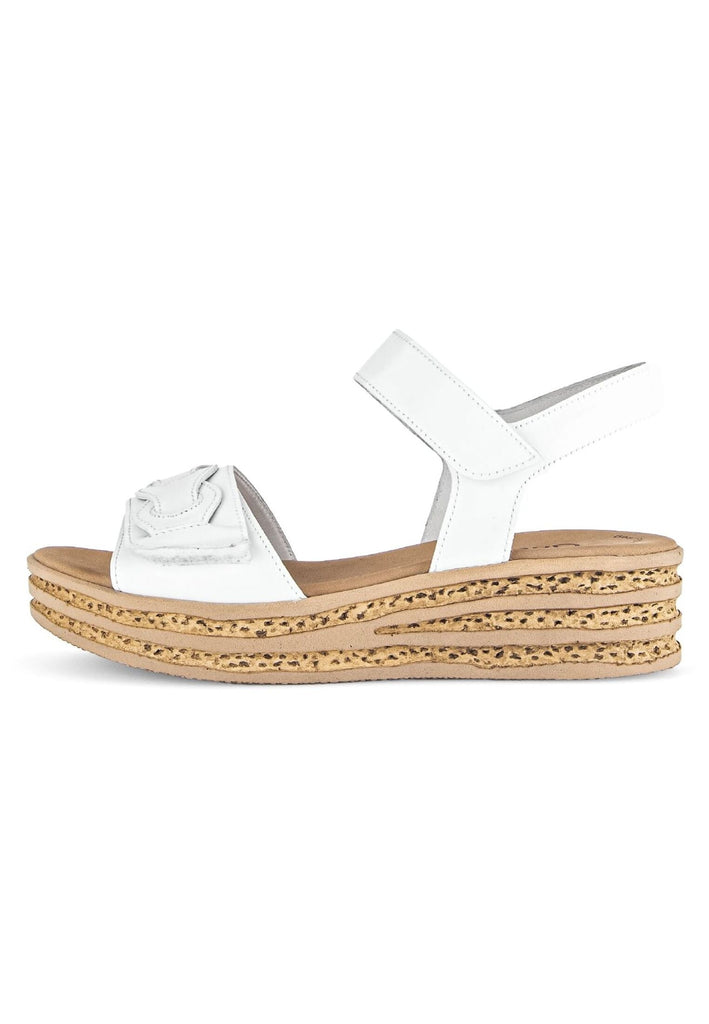 Sandalen Gabor Sandalen Nappaleder Weiß