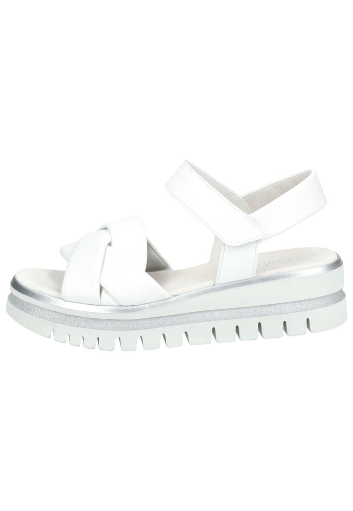 Sandalen Gabor Sandalen Nappaleder Weiß