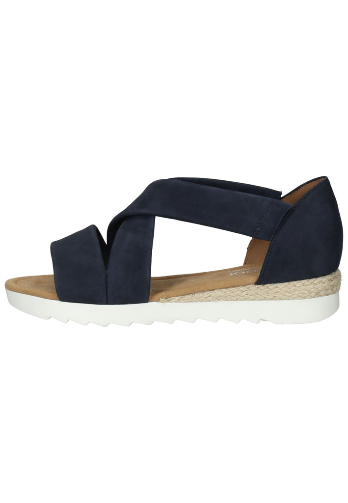 Sandalen Gabor Sandalen Nubukleder Dunkelblau