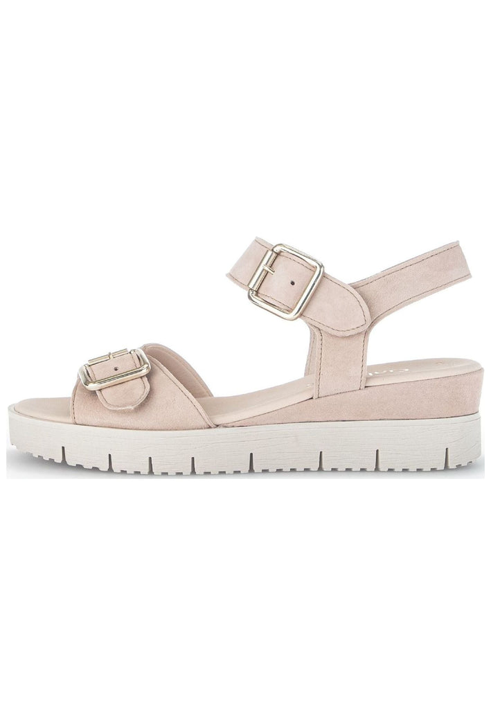 Sandalen Gabor Sandalen Veloursleder Rosa