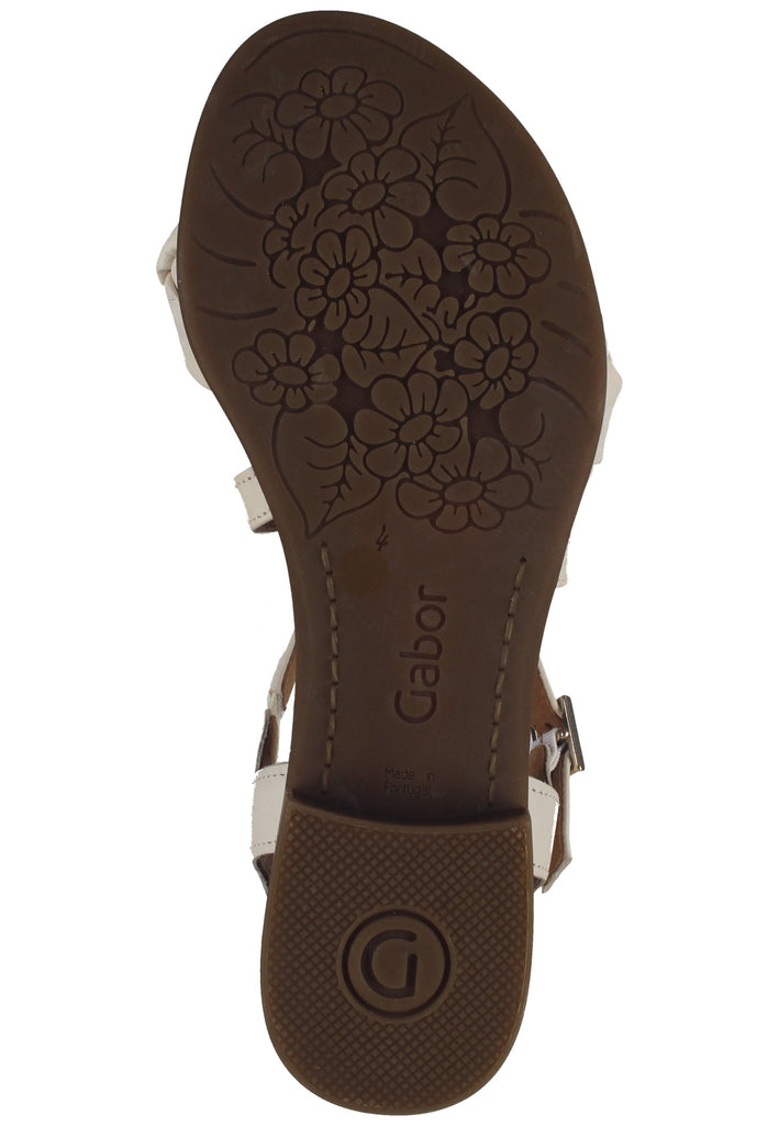 Gabor Sandalen Glattleder Beige/Rosa