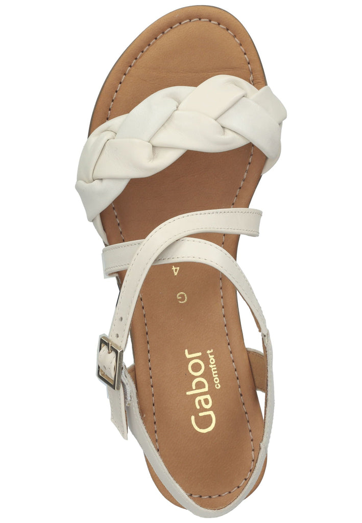 Gabor Sandalen Glattleder Beige/Rosa