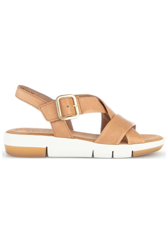 Gabor Sandalen Glattleder Cognac