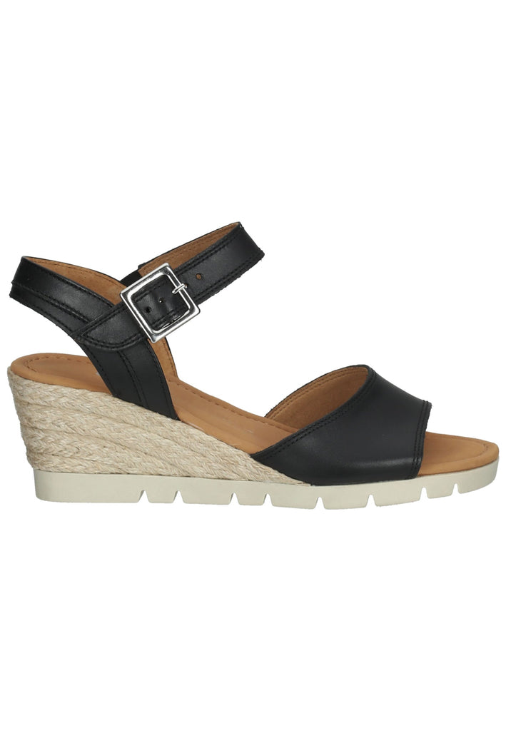 Gabor Sandalen Glattleder Schwarz