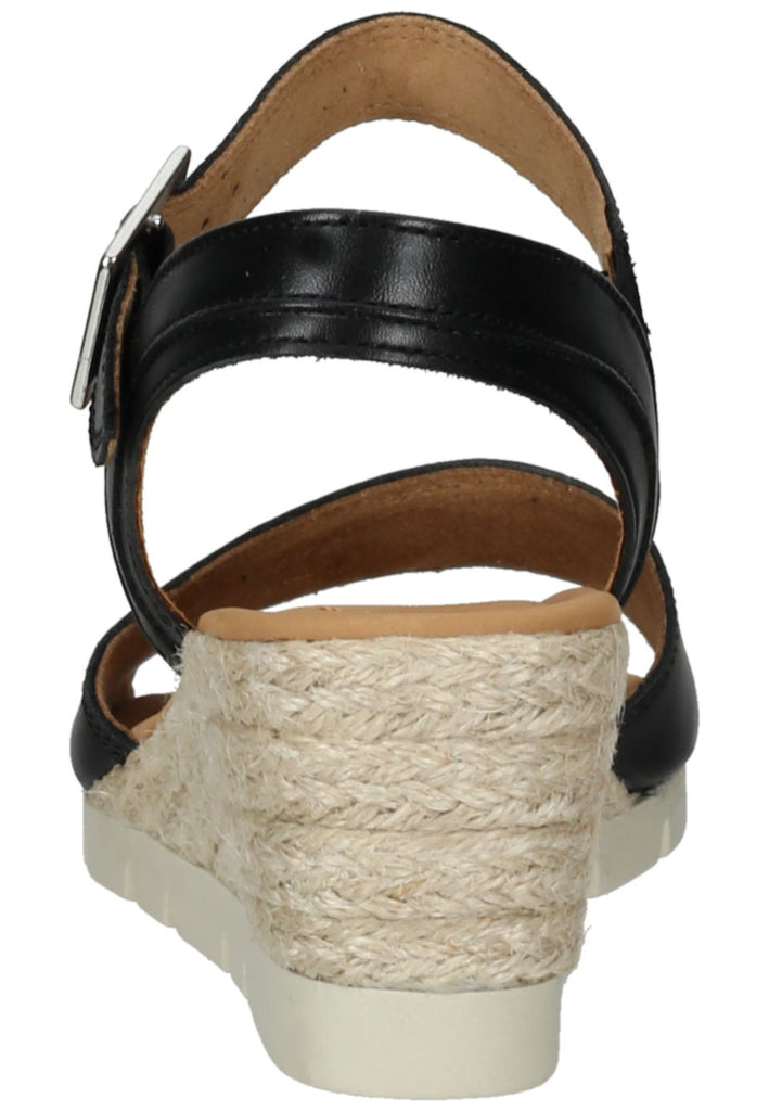 Gabor Sandalen Glattleder Schwarz