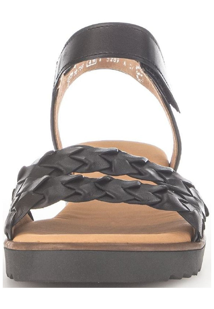 Gabor Sandalen Glattleder Schwarz