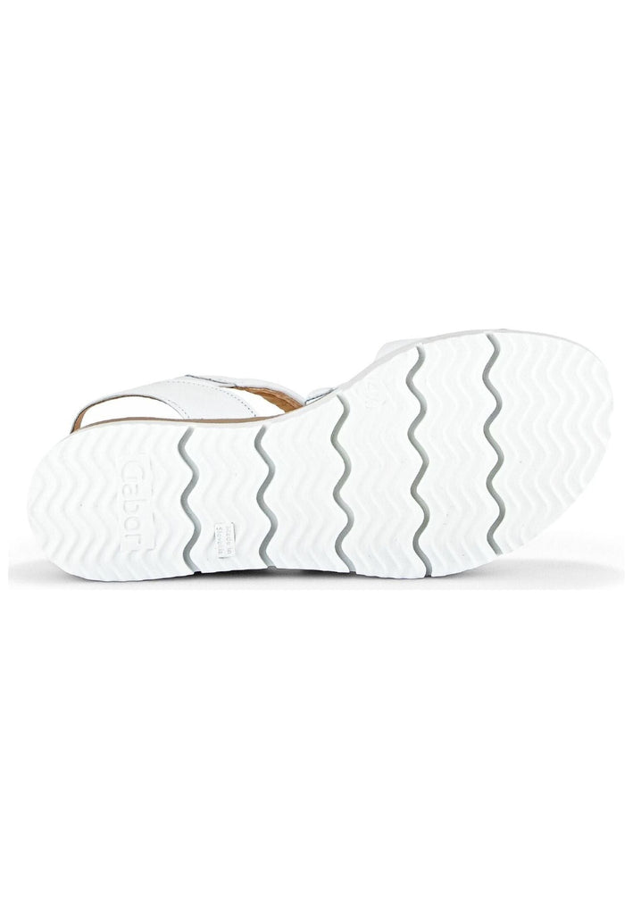 Gabor Sandalen Glattleder Weiß