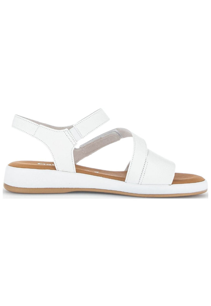 Gabor Sandalen Glattleder Weiß