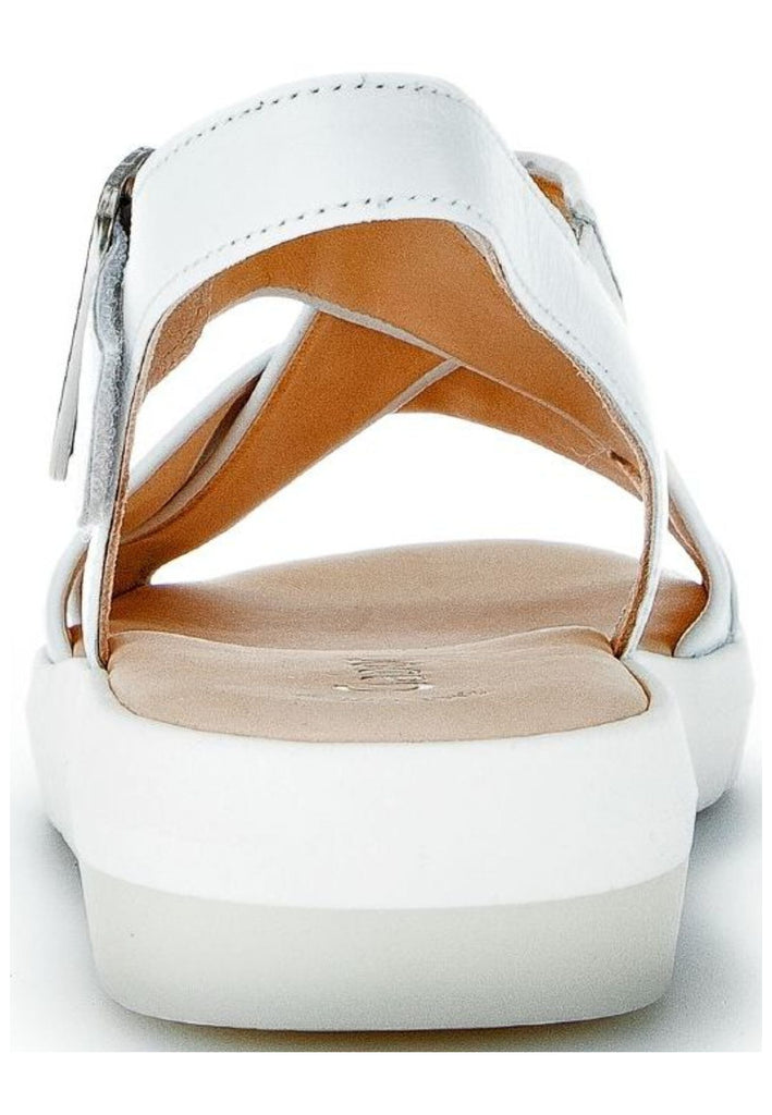 Gabor Sandalen Glattleder Weiß