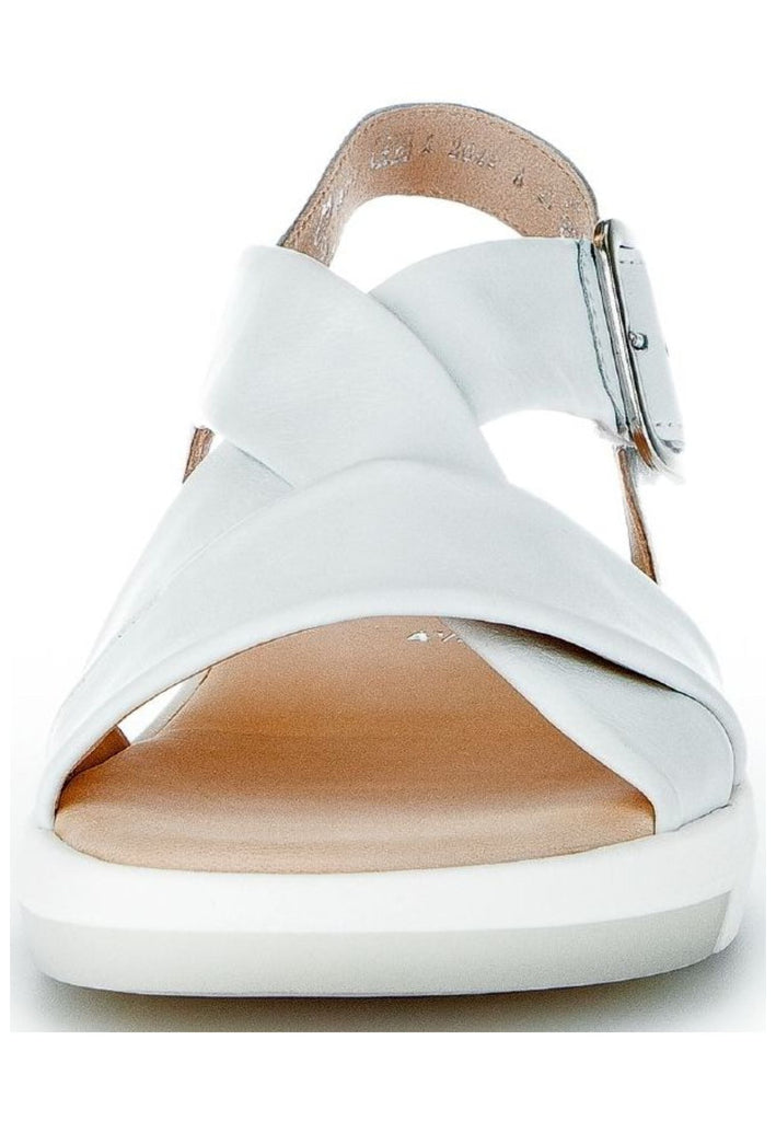 Gabor Sandalen Glattleder Weiß