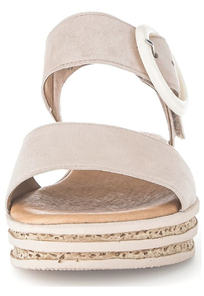 Gabor Sandalen Leder Beige