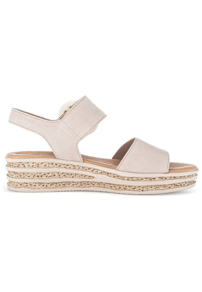 Gabor Sandalen Leder Beige