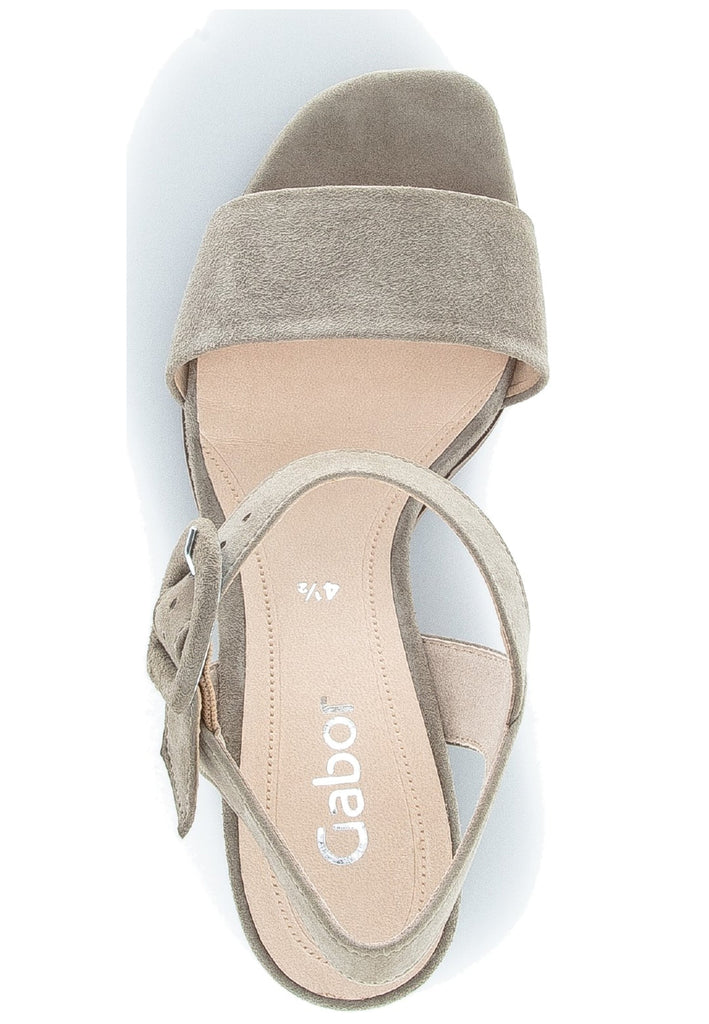 Gabor Sandalen Leder Beige