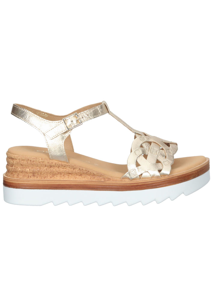 Gabor Sandalen Leder Beige