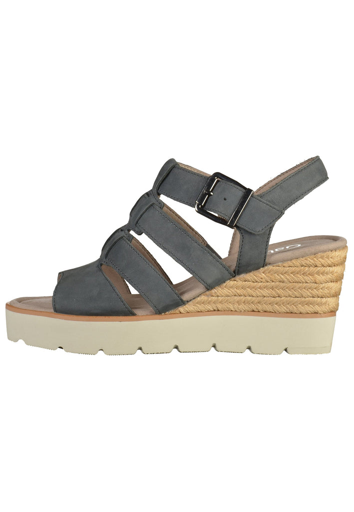 Gabor Sandalen Leder Blau
