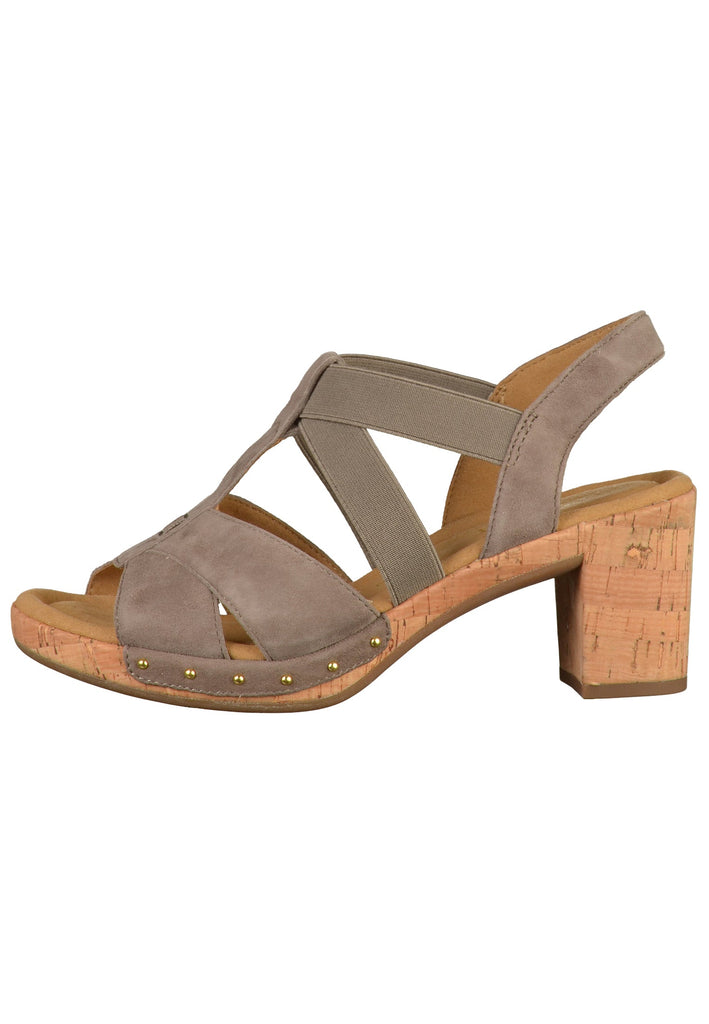 Gabor Sandalen Leder Braun