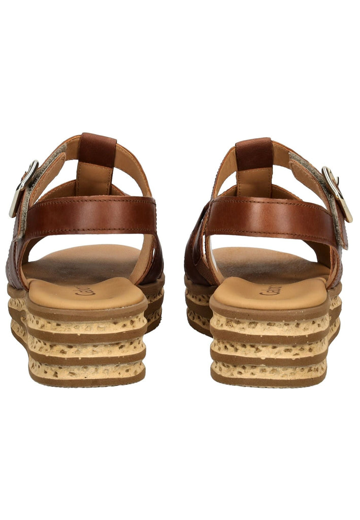 Gabor Sandalen Leder Camel