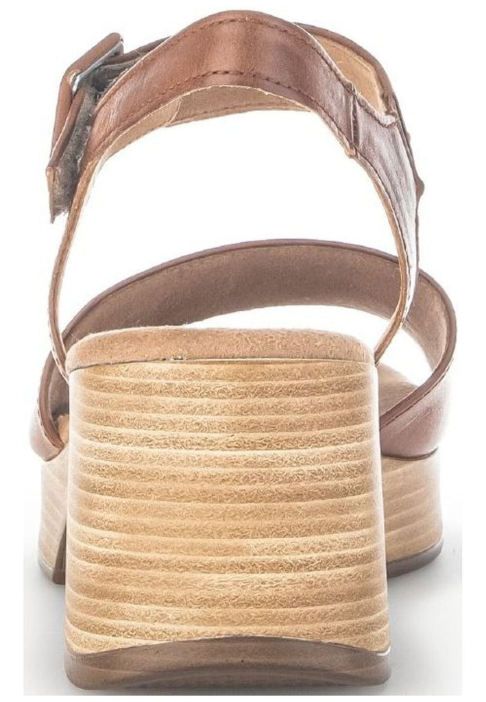 Gabor Sandalen Leder Camel