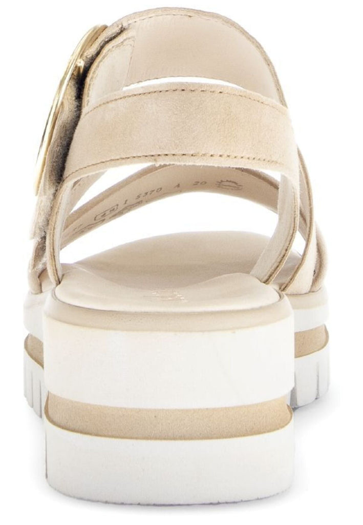 Gabor Sandalen Leder Caramel
