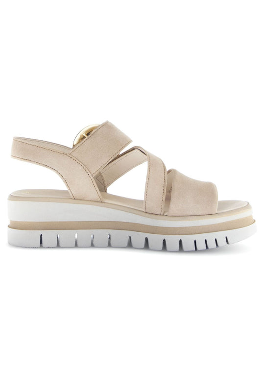 Gabor Sandalen Leder Caramel