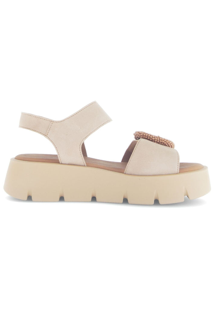 Gabor Sandalen Leder Caramel