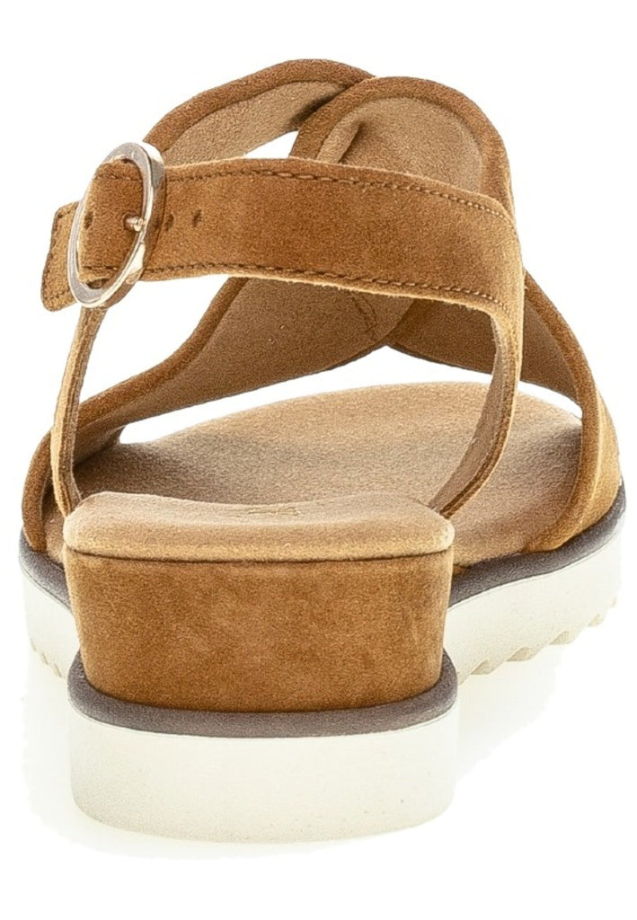 Gabor Sandalen Leder Cognac