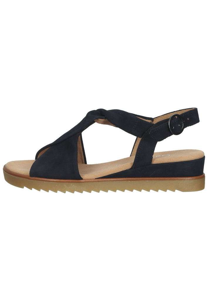 Gabor Sandalen Leder Dunkelblau