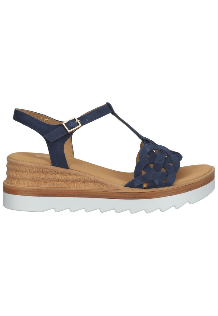 Gabor Sandalen Leder Dunkelblau