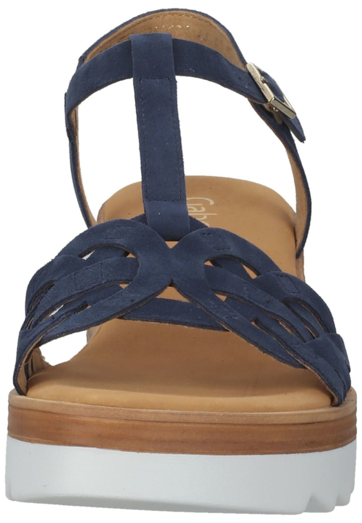 Gabor Sandalen Leder Dunkelblau