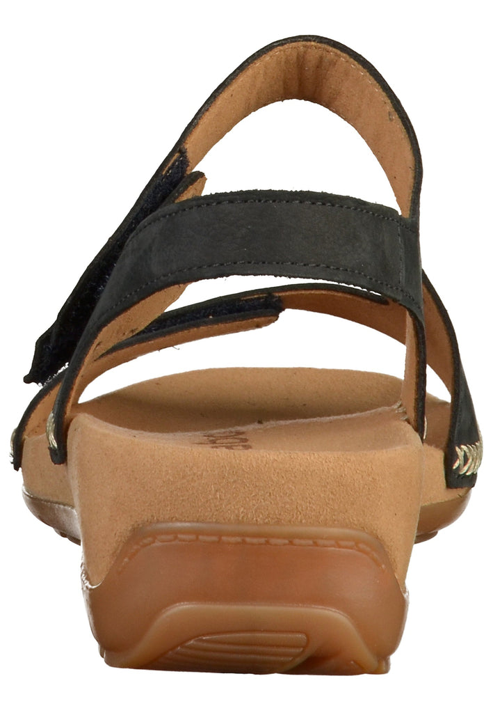 Gabor Sandalen Leder Dunkelblau