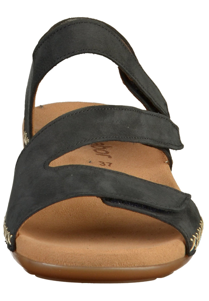 Gabor Sandalen Leder Dunkelblau