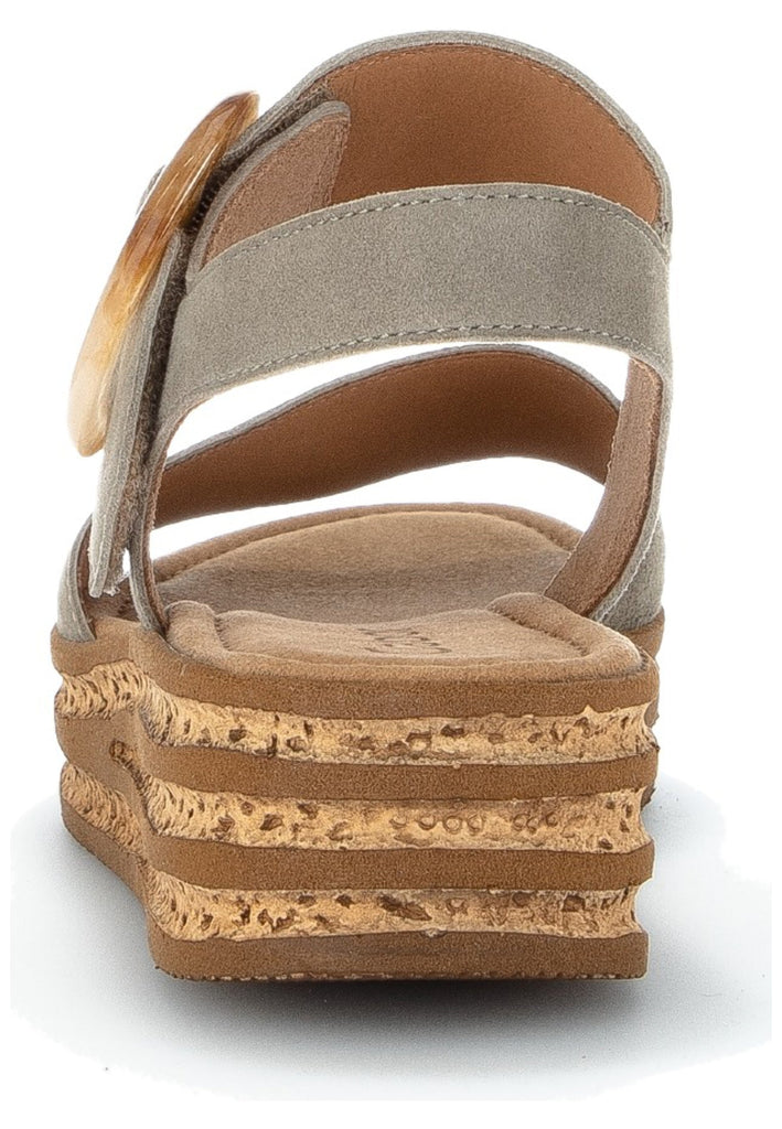 Gabor Sandalen Leder Dunkelgrün