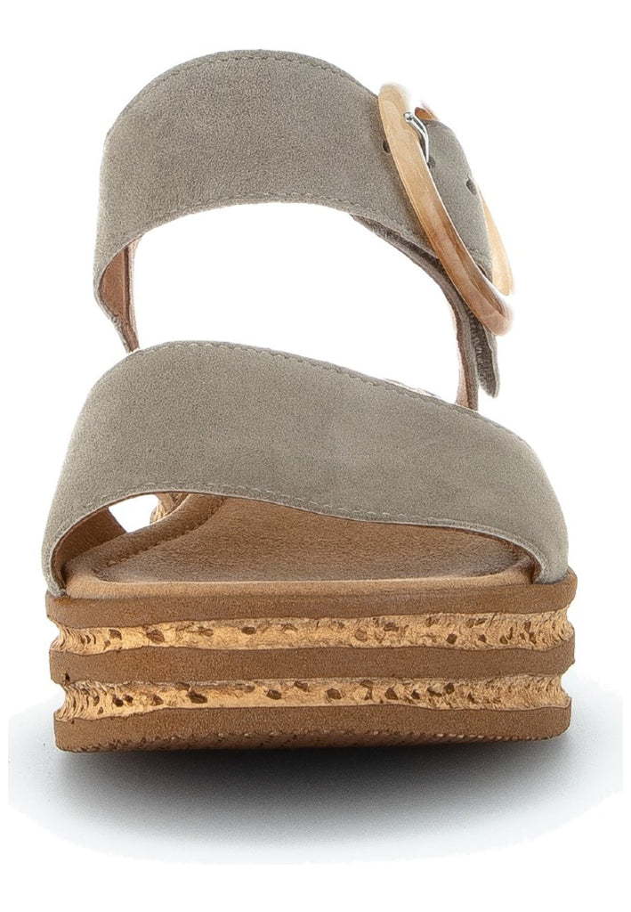 Gabor Sandalen Leder Dunkelgrün