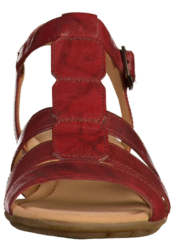 Gabor Sandalen Leder Dunkelrot