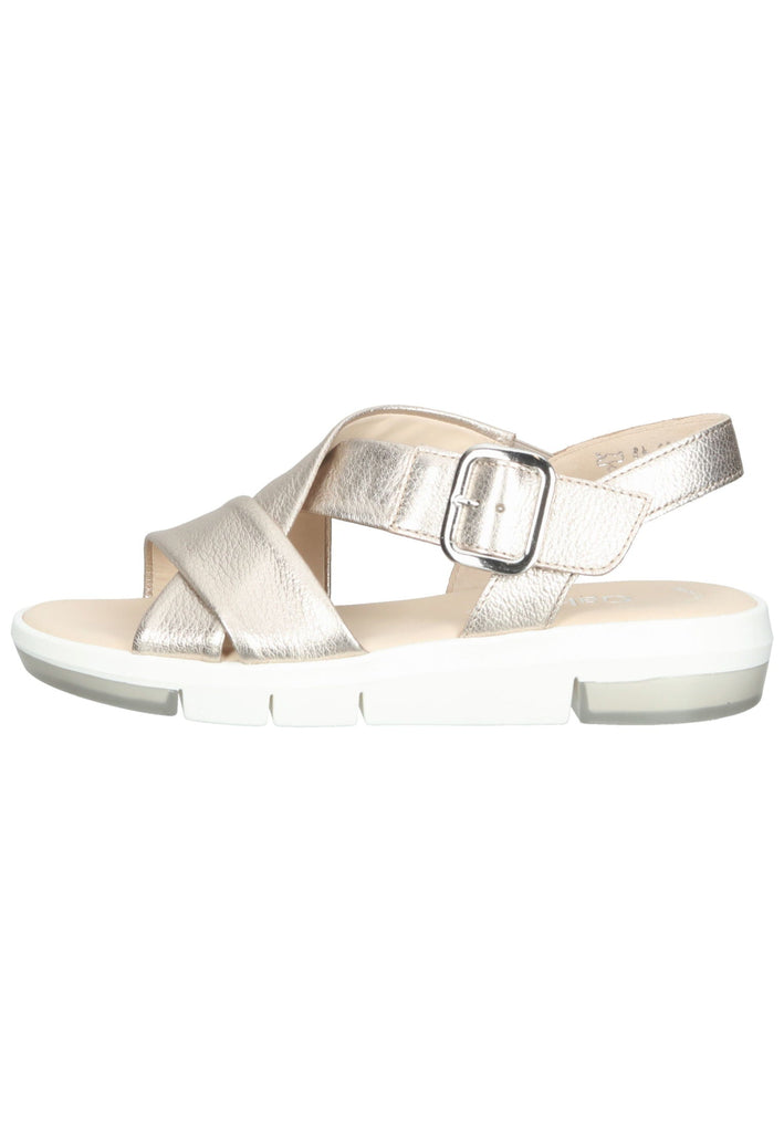 Gabor Sandalen Leder Gold
