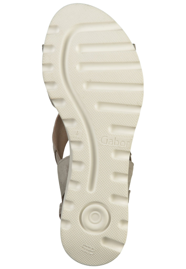 Gabor Sandalen Leder Grau