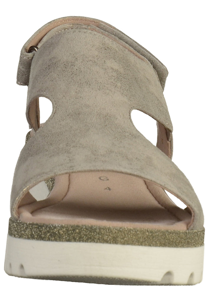 Gabor Sandalen Leder Grau