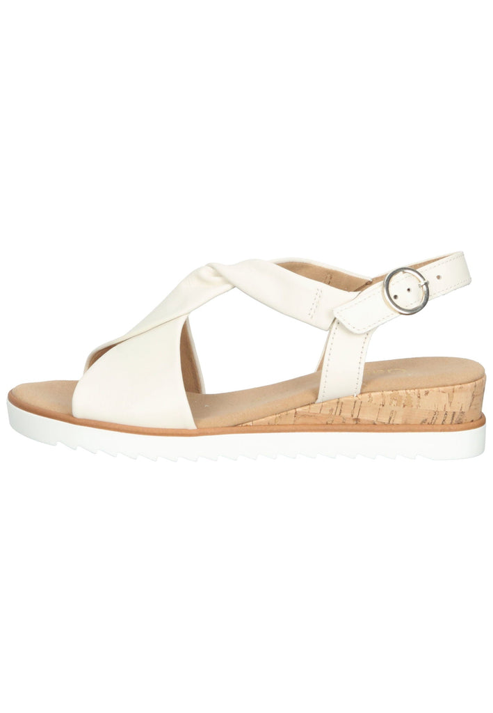 Gabor Sandalen Leder Hellbeige
