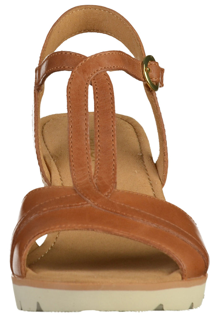 Gabor Sandalen Leder Hellbraun