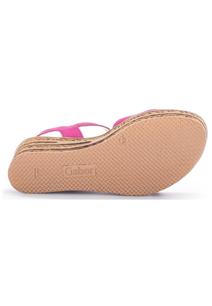 Gabor Sandalen Leder Pink