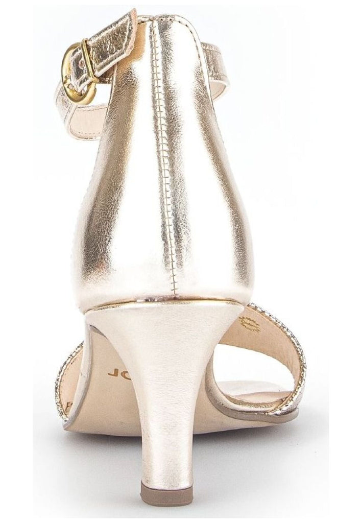 Gabor Sandalen Leder Platin