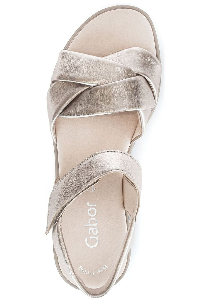 Gabor Sandalen Leder Puder