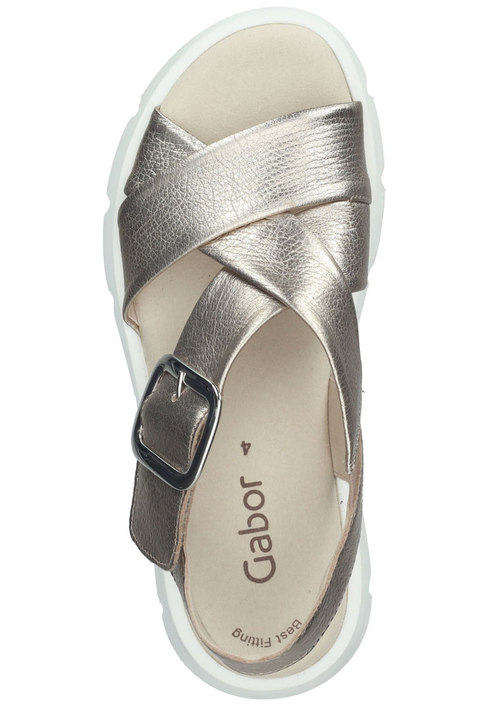 Gabor Sandalen Leder Puder