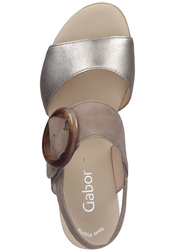 Gabor Sandalen Leder Puder