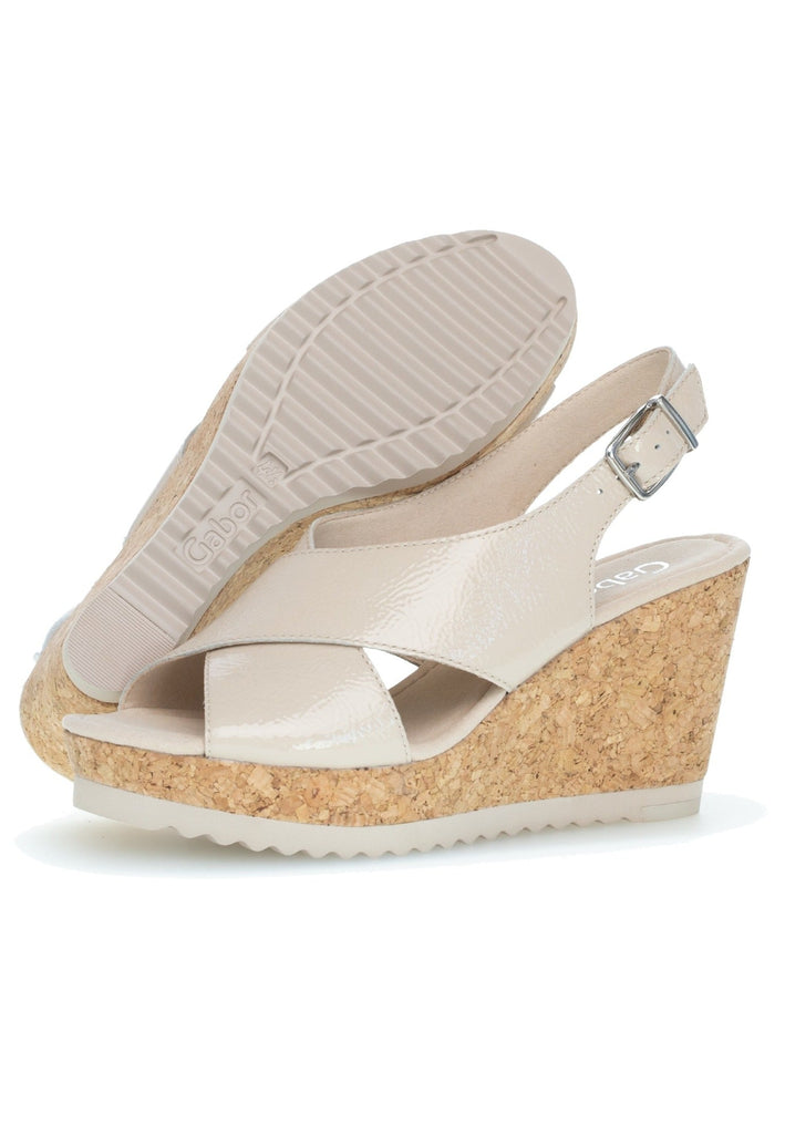 Gabor Sandalen Leder Puder