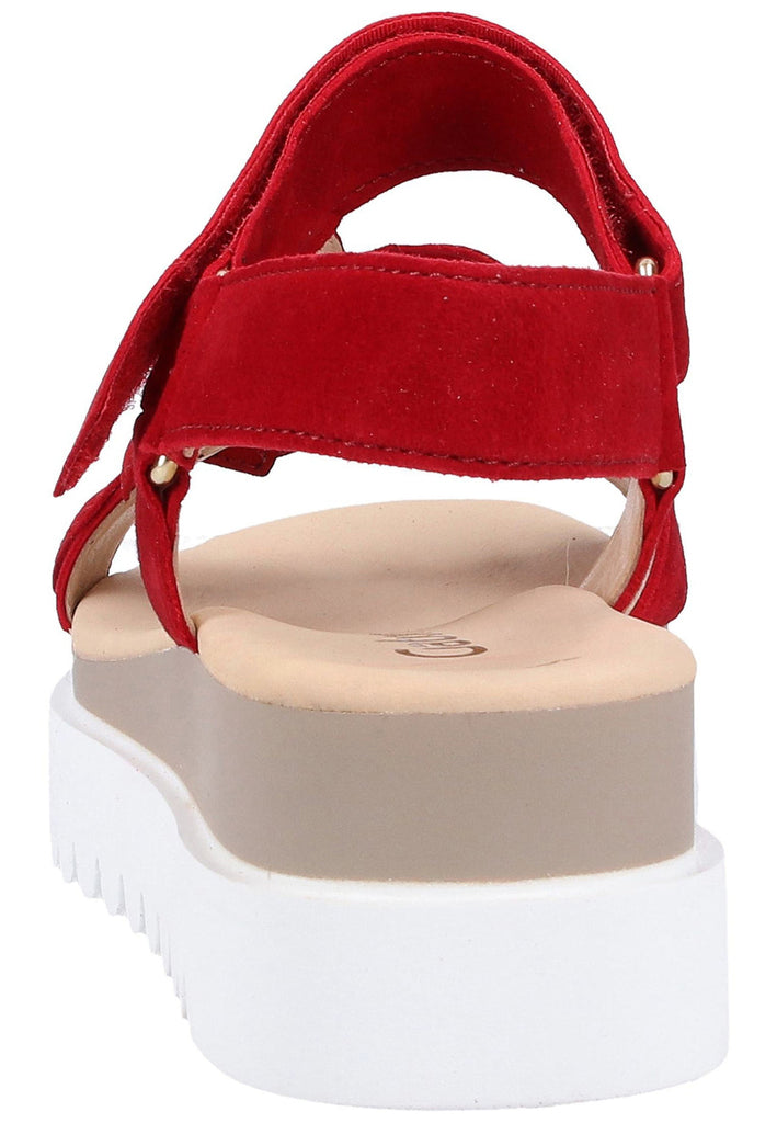 Gabor Sandalen Leder Rot