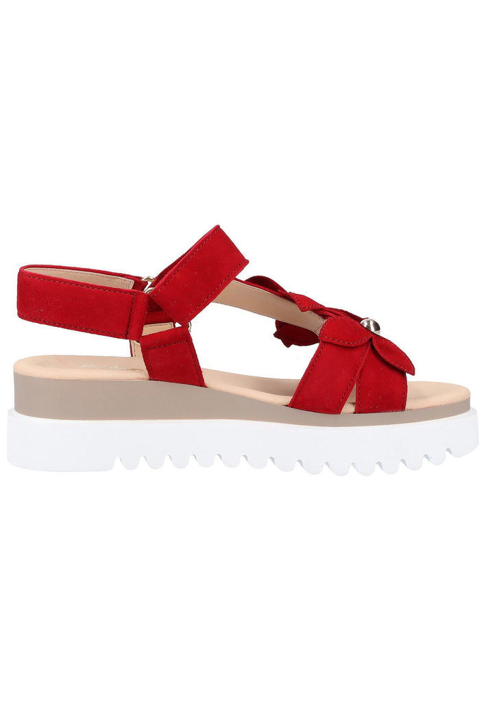 Gabor Sandalen Leder Rot