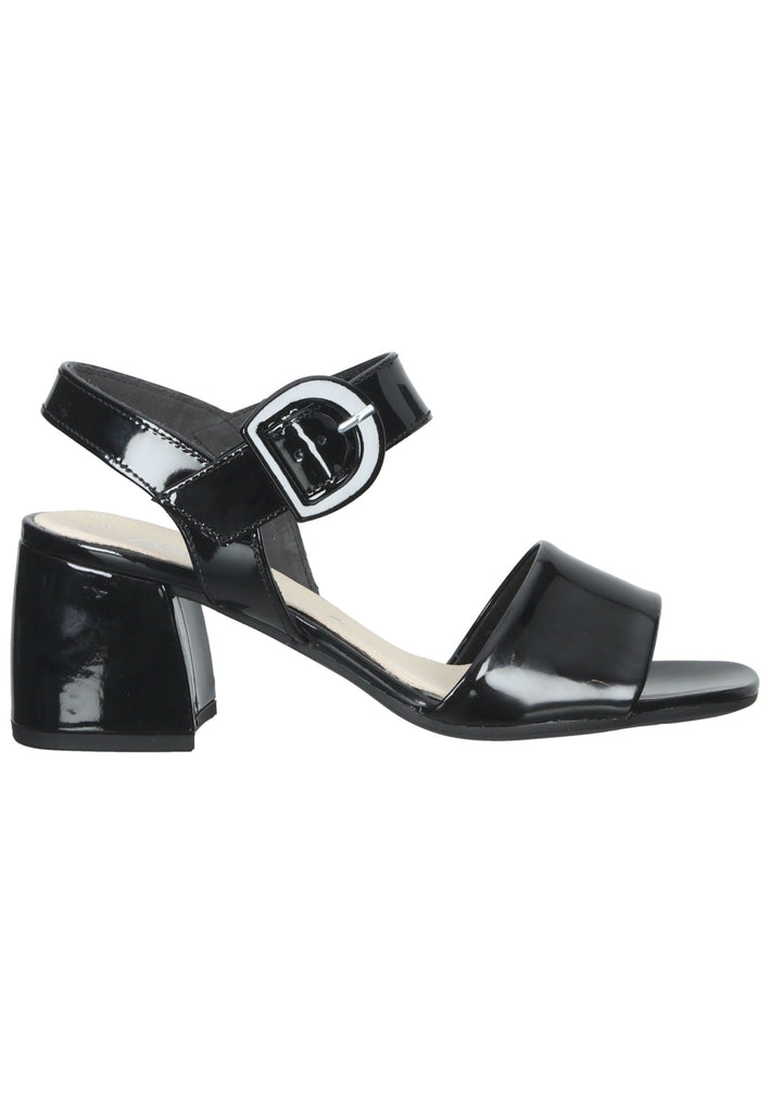 Gabor Sandalen Leder Schwarz